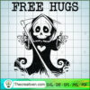 Free Hugs Reaper Funny Pun S SVG Cut File for Cricut