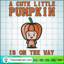 Pregnancy Announcement Cute  SVG Cut File for Cricut