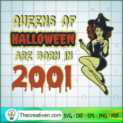 Witch Queens of Halloween Ar SVG Cut File for Cricut