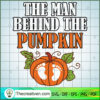 The Man Behind the Pumpkin SVG Cut File for Cricut & S Design 33384