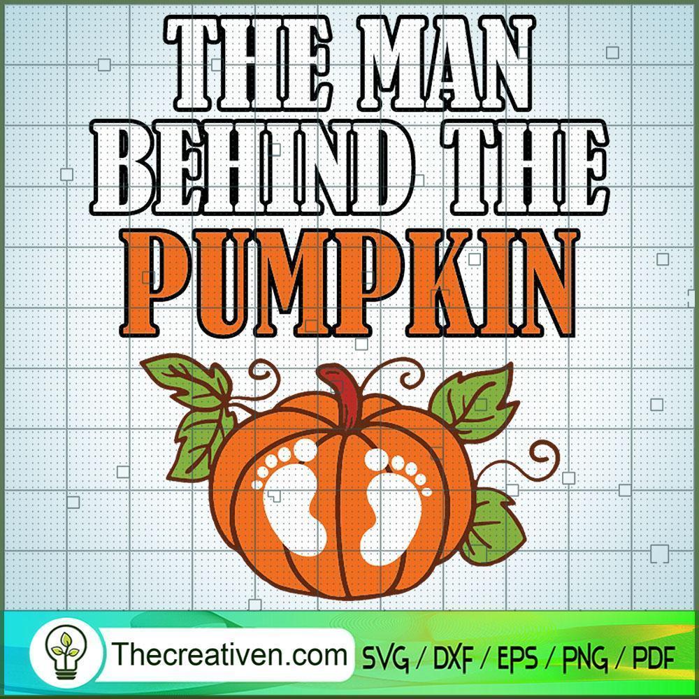The Man Behind the Pumpkin SVG Cut File for Cricut & S Design 33384 1 The Man Behind the Pumpkin SVG Cut File for Cricut & S Design 33384