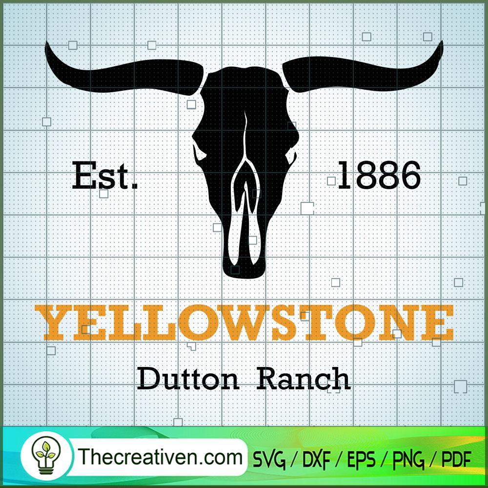 Yellowstone Cow Head SVG, Yellowstone SVG, American Cowboy SVG 1 37 copy 8