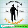 John Dutton Yellowstone SVG, Yellowstone SVG, American Cowboy SVG
