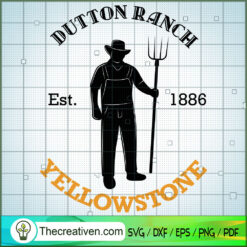 John Dutton Yellowstone SVG, Yellowstone SVG, American Cowboy SVG