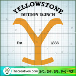Big Logo Yellowstone SVG, Yellowstone SVG, American Cowboy SVG