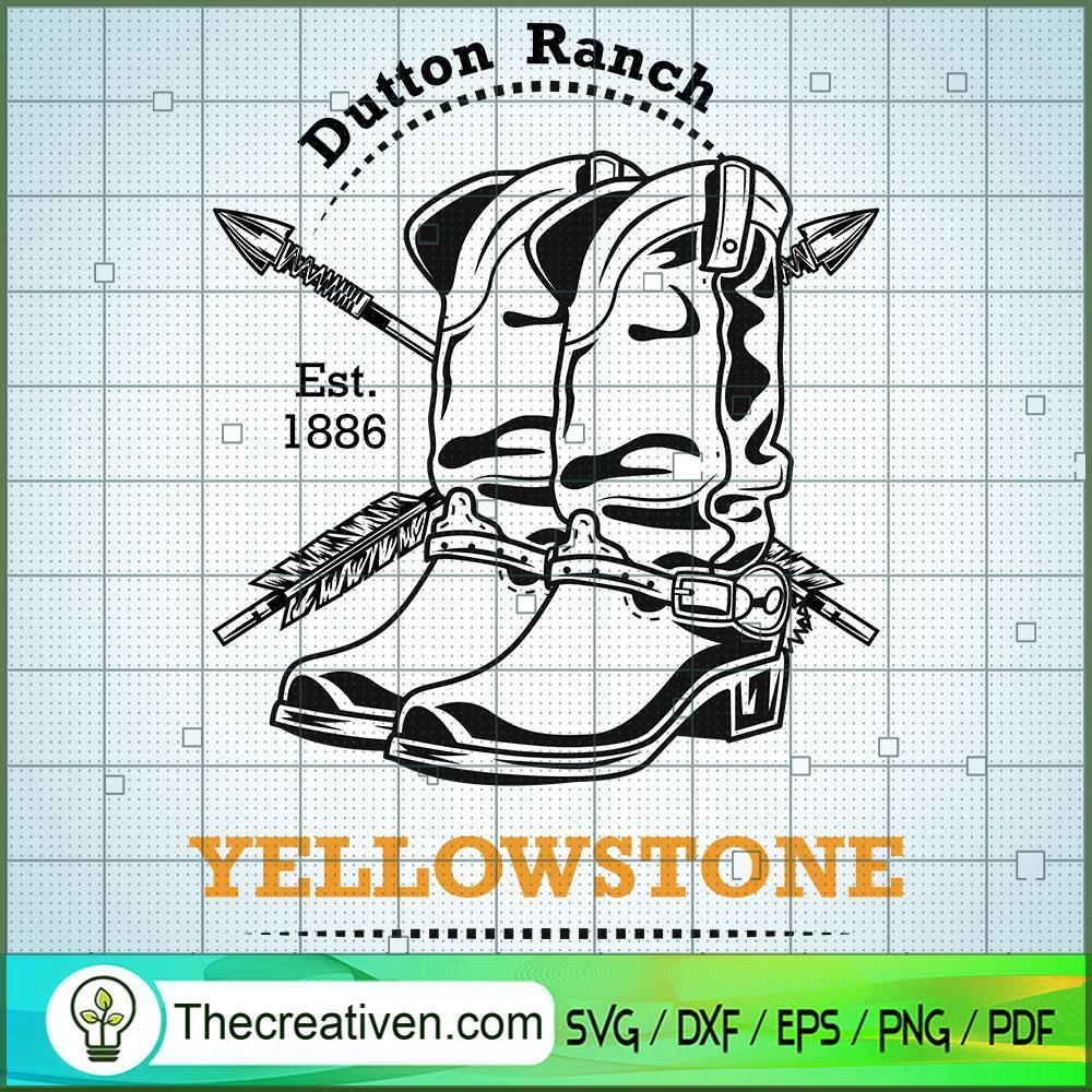 Beth Dutton Shoe SVG, Yellowstone SVG, American Cowboy SVG 1 Beth Dutton Shoe SVG, Yellowstone SVG, American Cowboy SVG