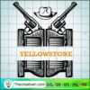 Yellowstone Logo Gun SVG, Yellowstone SVG, American Cowboy SVG 3 21 copy 14