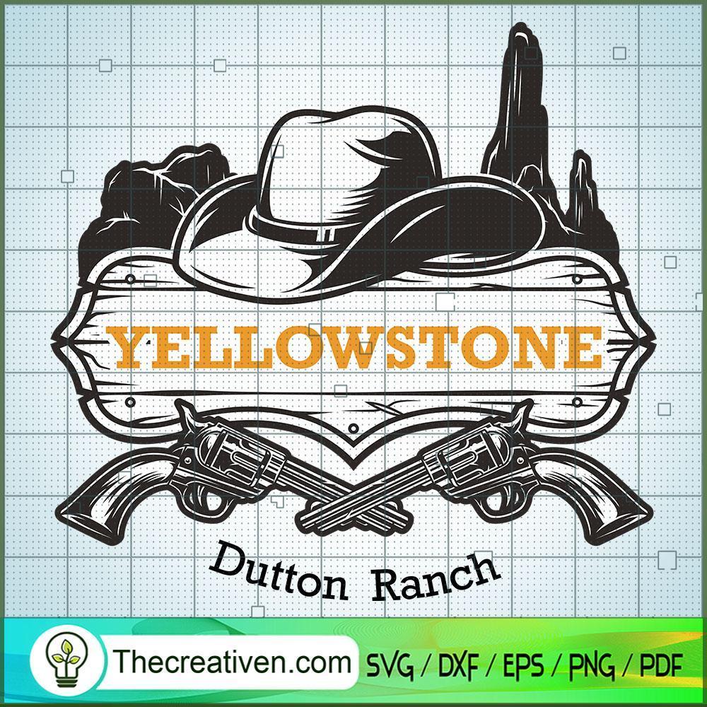 Yellowstone Logo Cowboy Accessory SVG Cut File for Cricut & Silhouette 1 Yellowstone Logo Cowboy Accessory SVG Cut File for Cricut & Silhouette
