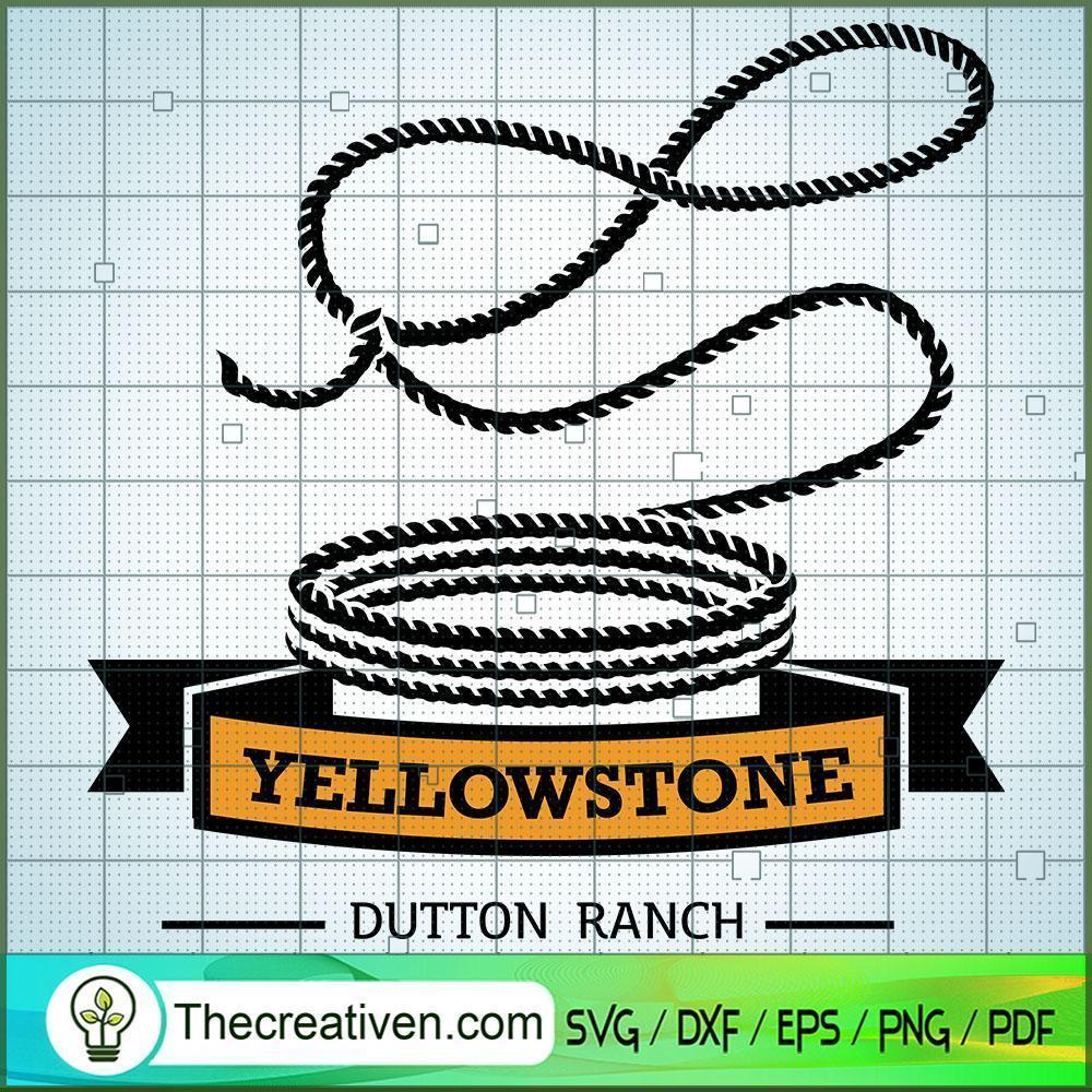 Dutton Ranch Yellowstone Logo Rope SVG, Yellowstone SVG, American Cowboy SVG 1 3 copy 17