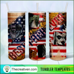 20oz Skinny Tumbler Best Papa Tumbler Wrap Download