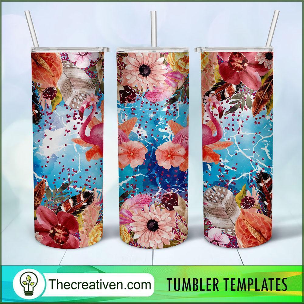 20oz Skinny Tumbler Pink Flamingo Tumbler Wrap – Digital Download 1 20oz Skinny Tumbler Pink Flamingo Tumbler Wrap – Digital Download
