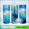 20oz Skinny Tumbler Hello Summer Beach Tumbler Wrap – Digital Download