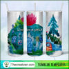 20oz Skinny Tumbler Don't Be a Prick Tumbler Wrap – Digital Download 4 91 copy 2