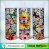20oz Skinny Butterflies and Fl Tumbler Wrap Download 5 84 copy 2