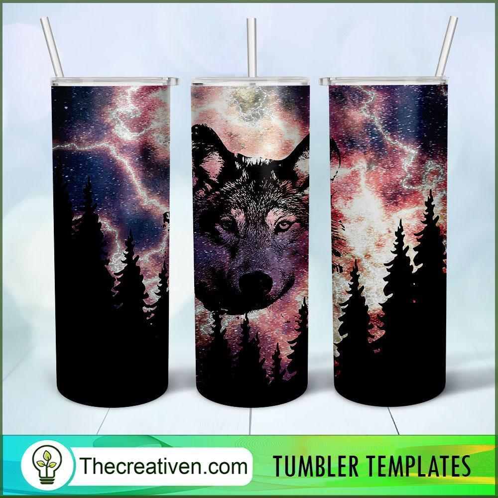 20oz Skinny Wolf Tumbler Tumbler Wrap – Digital Downlo Design 32903 1 20oz Skinny Wolf Tumbler Tumbler Wrap – Digital Downlo Design 32903