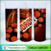 20oz Skinny Tumbler Basketball Coach Tumbler Wrap – Digital Download