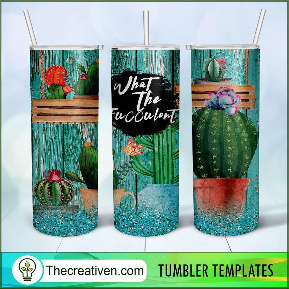 20oz Tumbler Teal Wood Glitter Cactus Tumbler Wrap – Digital Download 1 20oz Tumbler Teal Wood Glitter Cactus Tumbler Wrap – Digital Download