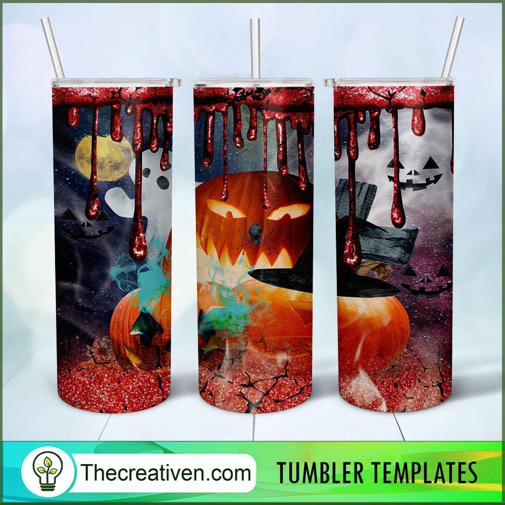 20oz Skinny Tumbler Blood and Pumpkins Tumbler Wrap – Digital Download 1 20oz Skinny Tumbler Blood and Pumpkins Tumbler Wrap – Digital Download