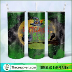 20oz Skinny Tumbler Witches Br Tumbler Wrap Download