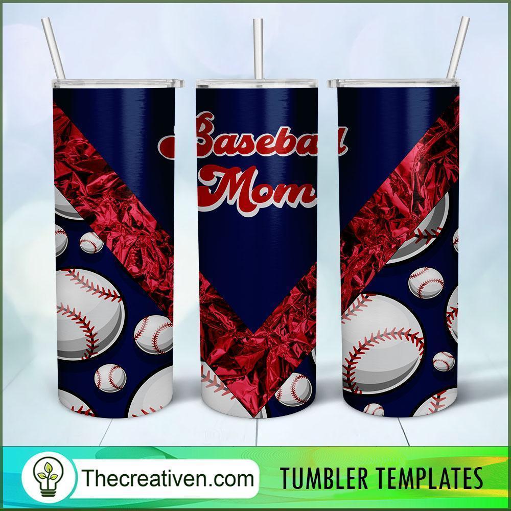 20oz V Split Baseball Mom Tumbler Tumbler Wrap – Digital Download 1 20oz V Split Baseball Mom Tumbler Tumbler Wrap – Digital Download