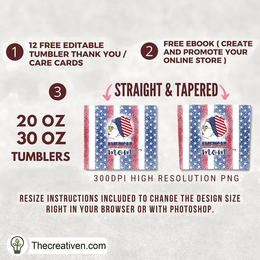 Skinny Tumbler Designs All Ame Tumbler Wrap Download 2 Skinny Tumbler Designs All Ame Tumbler Wrap Download - Image 2