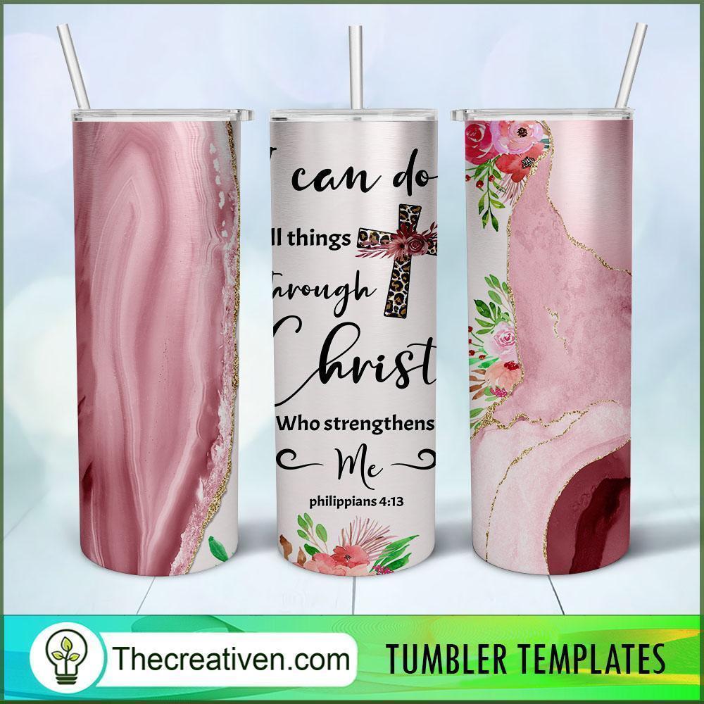 Skinny Tumbler Christian Bible Verse, 20oz Skinny Straight, Full Tumbler Wrap, PNG Digital File 1 19 copy 13
