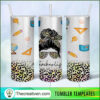 Skinny Tumbler Sublimation Tea Tumbler Wrap Download