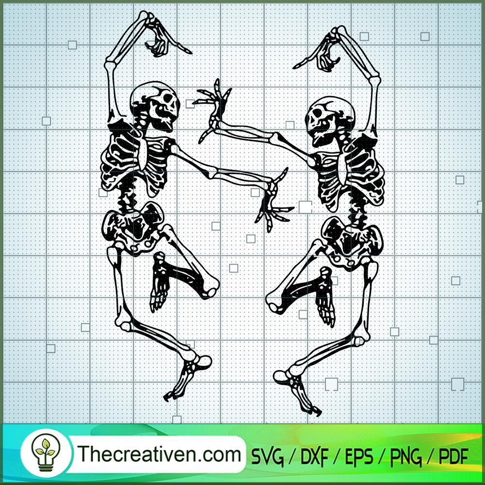 Dancing Skeletons SVG, Skeletons SVG, Halloween SVG 1 7 copy 13