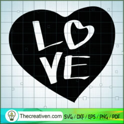 Love Heart SVG Free, Love SVG Free,Free SVG For Cricut Silhouette