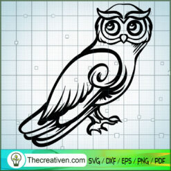 Owl Vol 5 SVG Free, Owl SVG Free,Free SVG For Cricut Silhouette