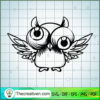 Owl Vol 4 SVG Free, Owl SVG Free,Free SVG For Cricut Silhouette 2 21 copy 9