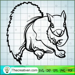 Squirrel Vol 5 Free SVG Cut File for Cricut & Silhouette