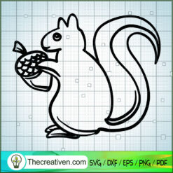 Squirrel Vol 1 Free SVG Cut File for Cricut & Silhouette