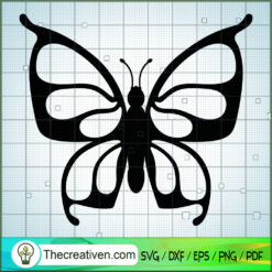Butterfly Outline Vol 5 Free SVG Cut File for Cricut & Silhouette