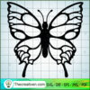 Butterfly Outline Vol 3 Free SVG Cut File for Cricut & Silhouette