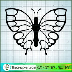 Butterfly Outline Vol 2 Free SVG Cut File for Cricut & Silhouette