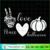 Peace Love Halloween SVG Cut File for Cricut & Silhoue Design 32182 3 39 copy 4