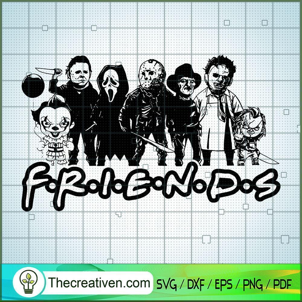 Friends Halloween SVG Cut File for Cricut & Silhouette Design 32157 1 Friends Halloween SVG Cut File for Cricut & Silhouette Design 32157
