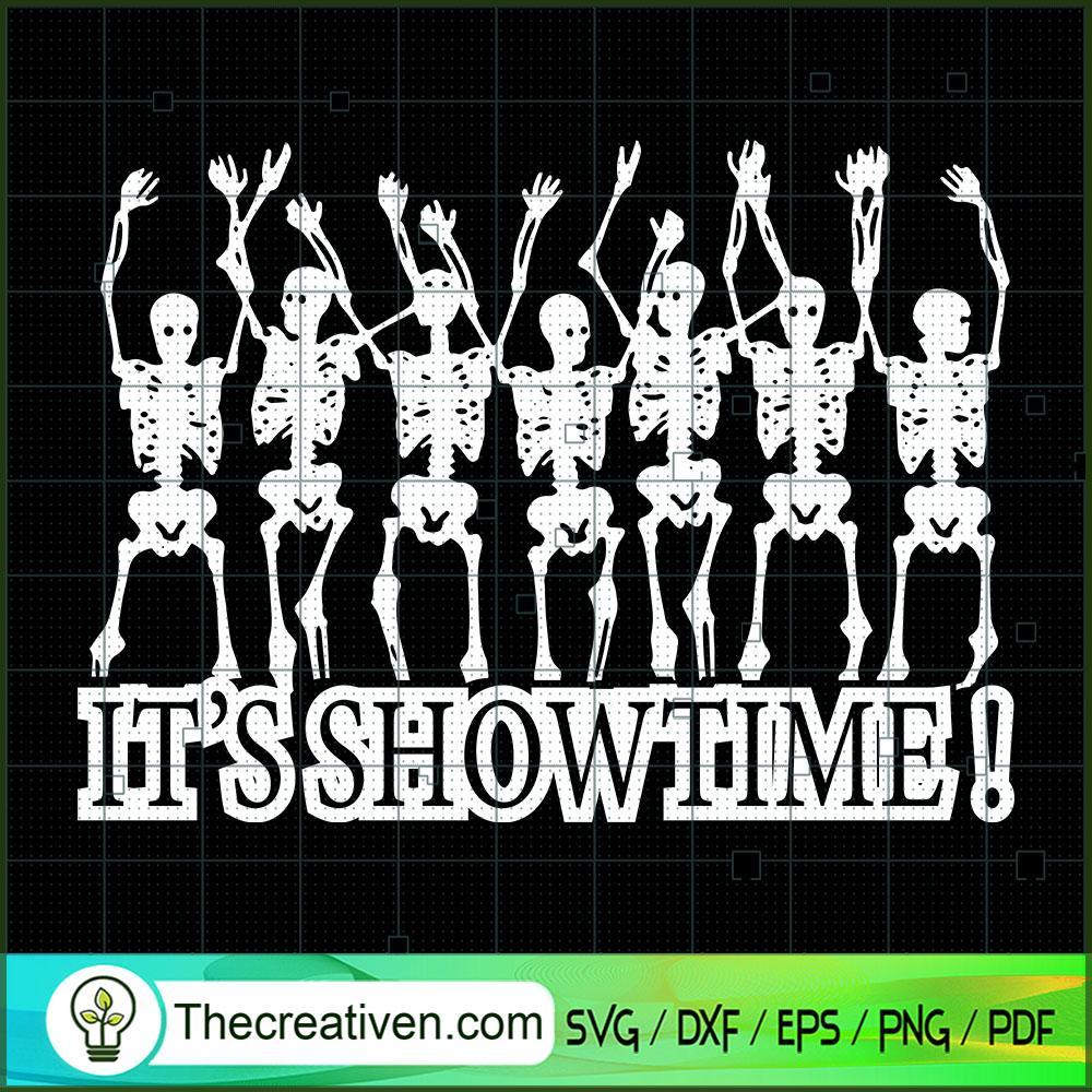 It’S Showtime Skeleton SVG Cut File for Cricut & Silhouette 1 It’S Showtime Skeleton SVG Cut File for Cricut & Silhouette