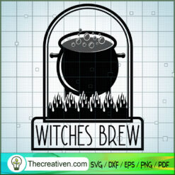 Witches Brew SVG Cut File for Cricut & Silhouette Design 32127