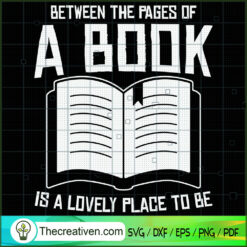 Between The Pages Of A Book  SVG Cut File for Cricut