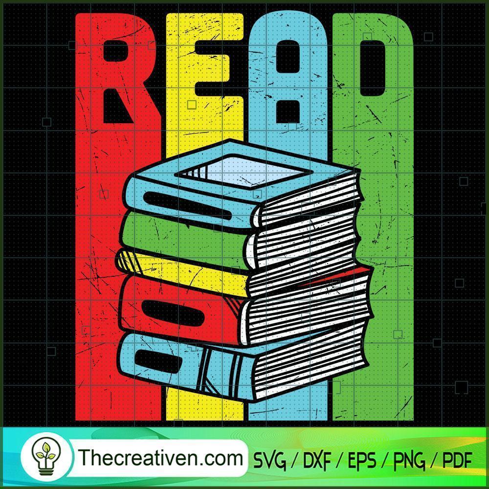Read Book Colorful SVG, Book Lovers SVG, Reading Book SVG 1 Read Book Colorful SVG, Book Lovers SVG, Reading Book SVG
