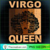 Virgo Queen Afro Melanin Black PNG Clipart Download 3 Virgo Queen Afro Birthday Melanin Black African American T Shirt copy