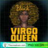 Virgo Queen Black Woman Afro N PNG Clipart Download 3 Virgo Queen Black Woman Afro Natural Hair African American T Shirt copy