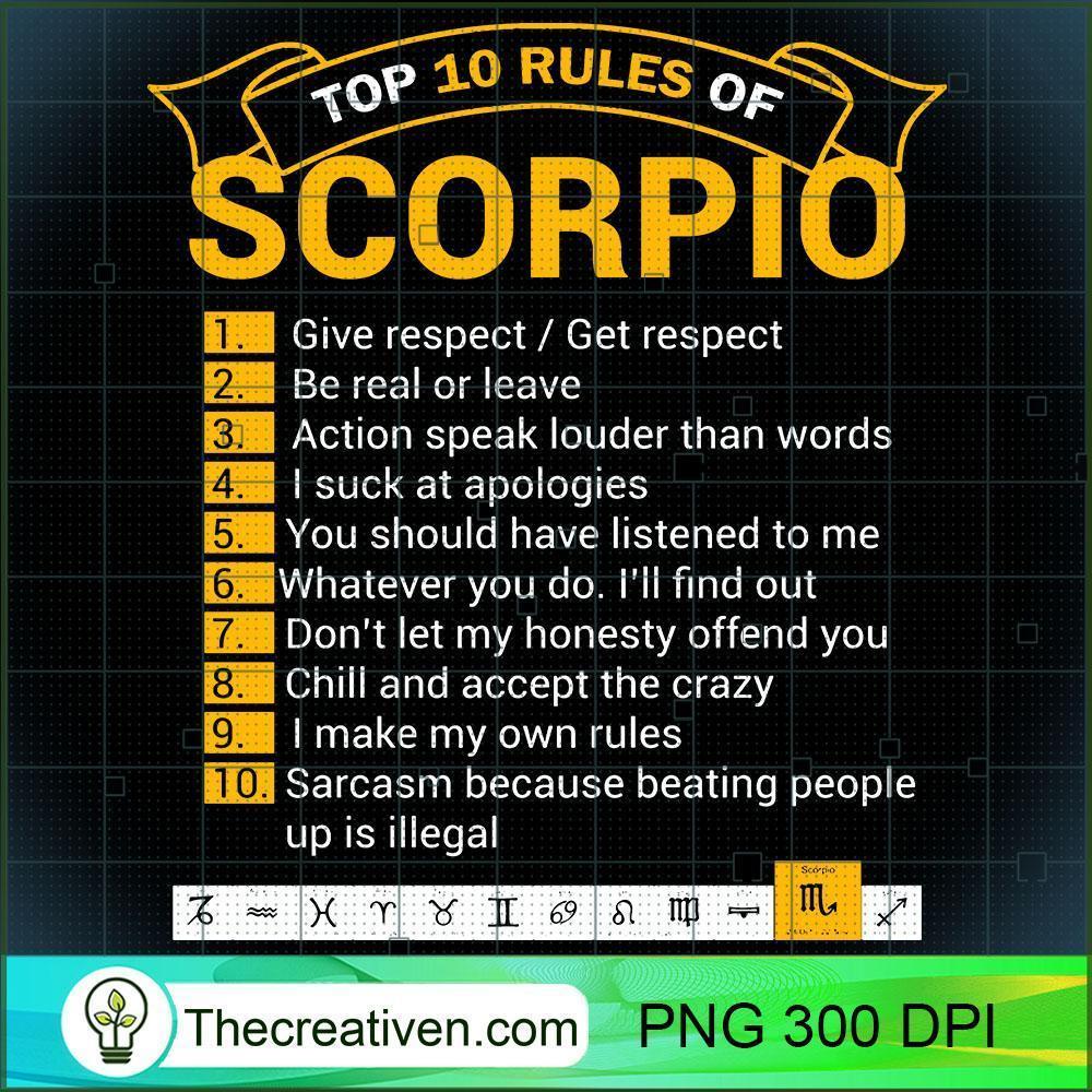 Top 10 Rules of Scorpio Idea F PNG Clipart Download 1 Top 10 Rules of Scorpio Idea F PNG Clipart Download