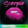Scorpio Zodiac Pink Lips PNG Clipart – Transparent Download 2 Scorpio Zodiac Birthday Pink Lips T Shirt for Black Women copy