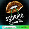 Scorpio Queen Lips Sexy Black  PNG Clipart Download