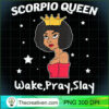 Scorpio Black Queen Black Wome PNG Clipart Download 3 Scorpio Black Queen Black Women Afro Zodiac T Shirt copy