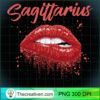 Sagittarius Zodiac Red Lips Bl PNG Clipart Download 2 Sagittarius Zodiac Birthday Red Lips T Shirt Black Women copy