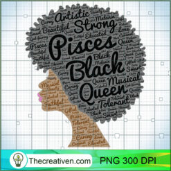Pisces Black Queen Natural Hai PNG Clipart Download